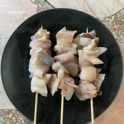 คางปลาหมึกย่าง