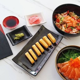 ซาซิมิไข่หวาน