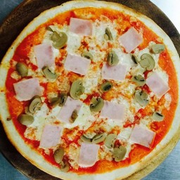พิซซ่า แฮมเห็ด Pizza Ham mushroom