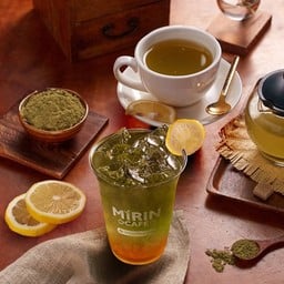 ชาเขียวพรีเมี่ยมน้ำผึ้งมะนาว