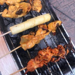 ปลาหมึกย่าง street Food