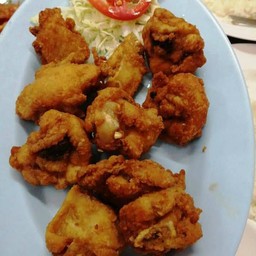 ไก่บ้านทอดเกลือ