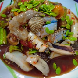 ตำเกาเหลาทะเลรวม