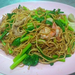 หมี่เหลืองเบตงผัดแห้ง