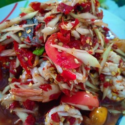 ส้มตำกุ้ง