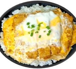 ข้าวหน้าหมูทอดราดไข่(คัตซึด้ง)