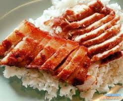 ข้าวหมูทอด