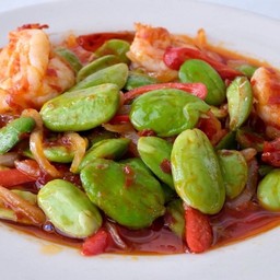 สะตอผัดกุ้ง