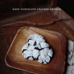 Dark Chocolate Cracked Crinkle
