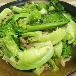 ผัดผักแขนง