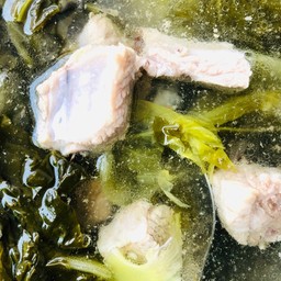 ต้มซี่โครงหมูผักกาดดอง