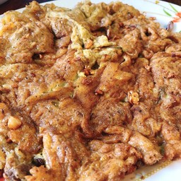 ข้าวไข่เจียวคั่วกลิ้งเนื้อ