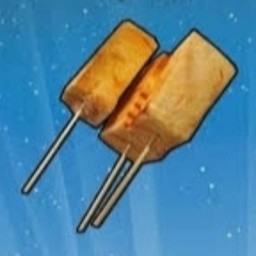 บ้านขนมปังปิ้งเสียบไม้&นมสด