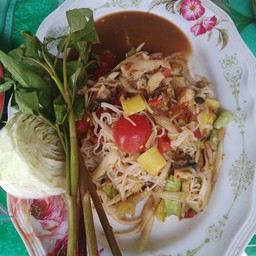 ส้มตำปูปลาร้า