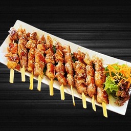 ไก่เสียบไม้ซอสเทอริยากิ 10 ไม้