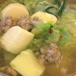 ต้มจืดเต้าหู้หมูสับ