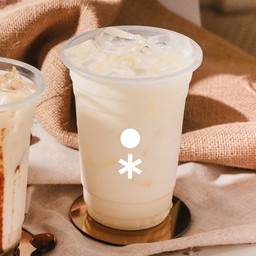 นมอัลมอนด์รสจืดเย็น