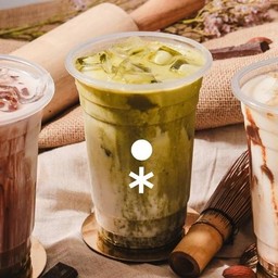 นมอัลมอนด์มัทฉะ