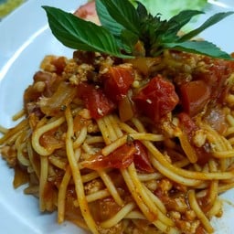 สปาเก๊ตตี้ซอสอิตตาเลี่ยนหมูสับแสนอร่อย