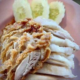 ข้าวมันไก่ต้ม+ทอด