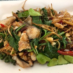 ปลาคังผัดฉ่า