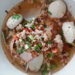 ก๋วยเตี๋ยวต้มยำโบราณ ไทยรามัญ