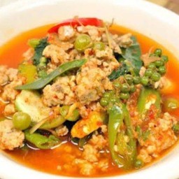 แกงป่าหมูสับ