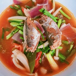 ต้มยำปลากระป๋อง(2กระป๋อง)