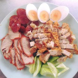 หมูแดงหมูกรอบเปล่า (S)