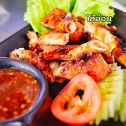 บังมีน เนื้อปิ่ง ไก่ปิ้ง (ม.กรุงเทพ)