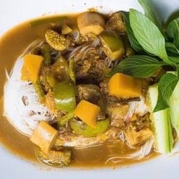 ขนมจีนแกงไตปลา