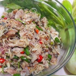 ยำปลาทู+พร้อมผัก