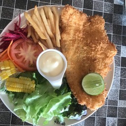 สเต๊กปลาทอด