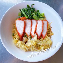 บะหมี่เกี๊ยว หมูแดง