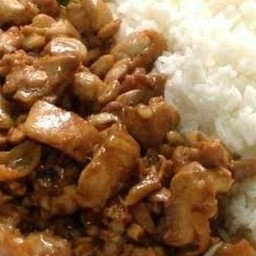 อกไก่รวนเค็มราดข้าว 1 แถม 1