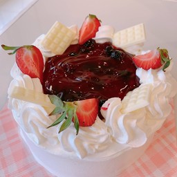 เค้กบลูเบอร์รี่นมสด 1ปอนด์