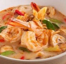 ต้มยำกุ้ง+ปลาหมึก