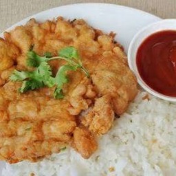 ข้าวไข่เจียวหมูสับ