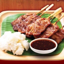 ข้าวเหนียวหมูปิ้ง & ติ๋มซำนึ่งสด by น้องนินิล