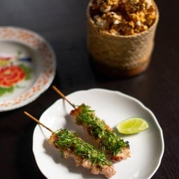 "หมูสามชั้นหมักข้าวหมากย่าง"