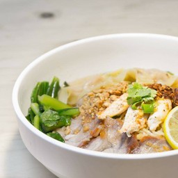 สูตรกวางตุ้งต้มยำ