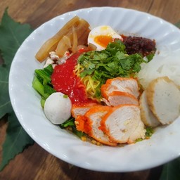 บะหมี่ต้มยำเย็นตาโฟ