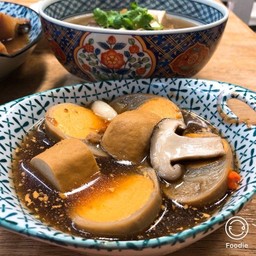 ไข่พะโล้มังสวิรัติ (ไข่ 3 ฟอง)