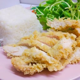 ข้าวไก่กรอบ