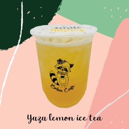 Yuzu lemon ice tea