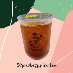 Strawberry ice tea