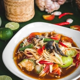 ส้มตำไทย-ปู