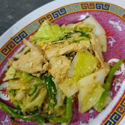 สุกี้แห้งไก่