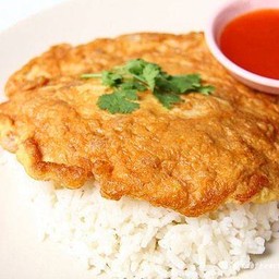 ข้าวไข่เจียวหมูสับ