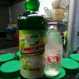 เเอปเปิ้ลเขียวโซดาเย็น